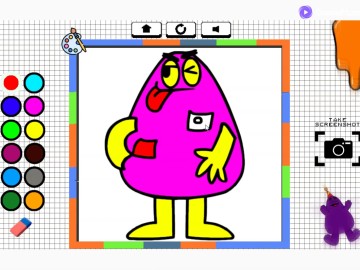 Grimace Click and Paint