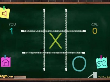 Tic Tac Toe Blackboard